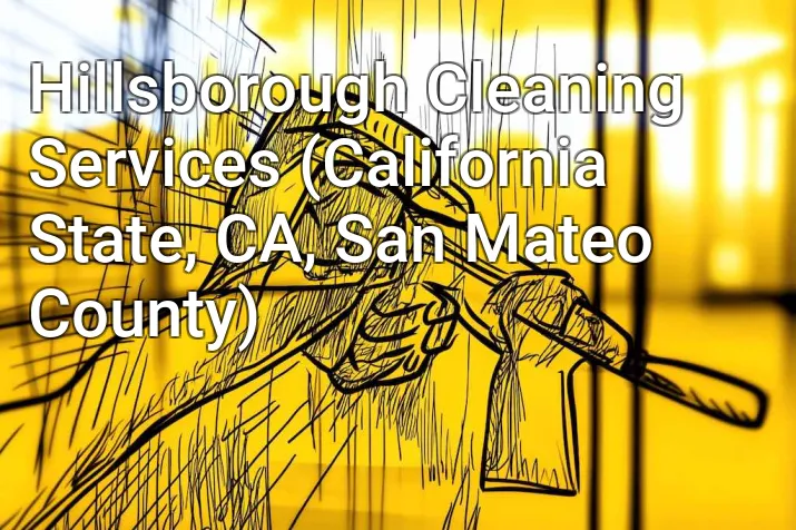 Hillsborough Cleaning Services (California State, CA, San Mateo County)