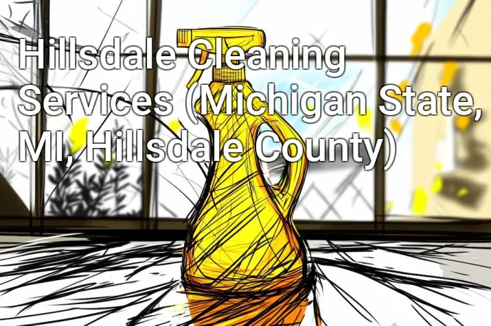 Hillsdale Cleaning Services (Michigan State, MI, Hillsdale County)