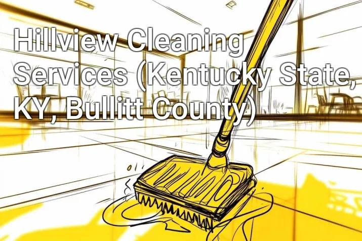 Hillview Cleaning Services (Kentucky State, KY, Bullitt County)