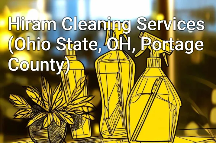 Hiram Cleaning Services (Ohio State, OH, Portage County)
