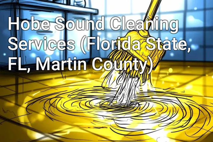 Hobe Sound Cleaning Services (Florida State, FL, Martin County)
