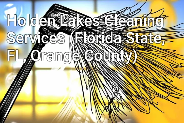 Holden Lakes Cleaning Services (Florida State, FL, Orange County)