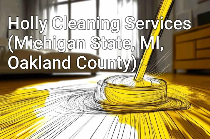 Holly Cleaning Services (Michigan State, MI, Oakland County)