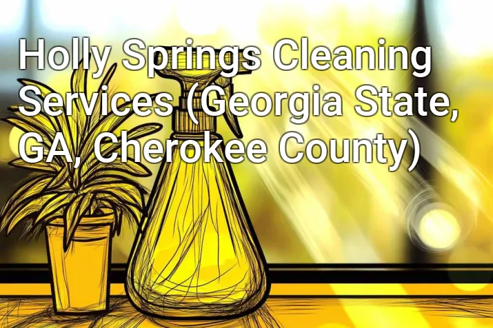 Holly Springs Cleaning Services (Georgia State, GA, Cherokee County)