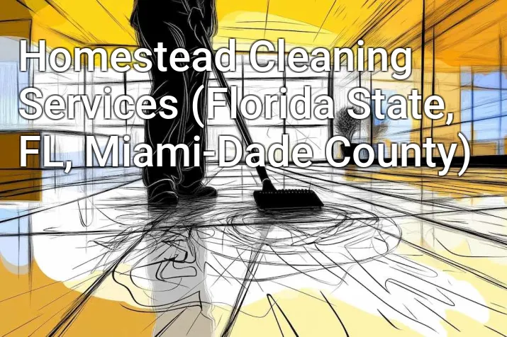 Homestead Cleaning Services (Florida State, FL, Miami-Dade County)