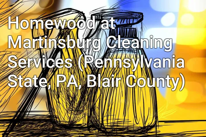 Homewood at Martinsburg Cleaning Services (Pennsylvania State, PA, Blair County)