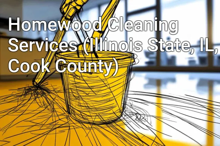 Homewood Cleaning Services (Illinois State, IL, Cook County)