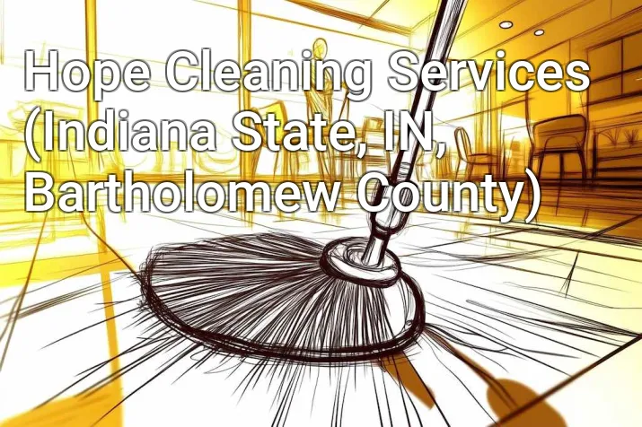 Hope Cleaning Services (Indiana State, IN, Bartholomew County)