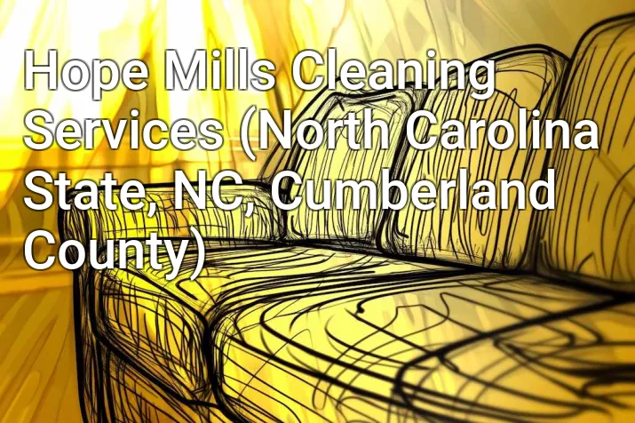 Hope Mills Cleaning Services (North Carolina State, NC, Cumberland County)