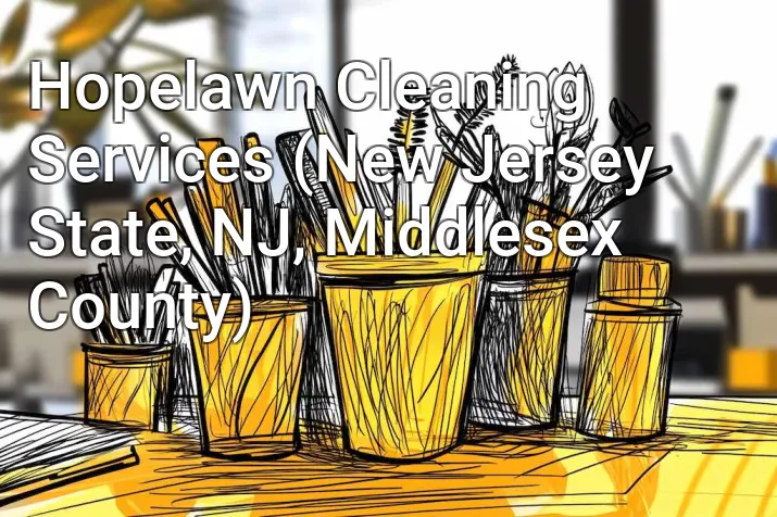 Hopelawn Cleaning Services (New Jersey State, NJ, Middlesex County)