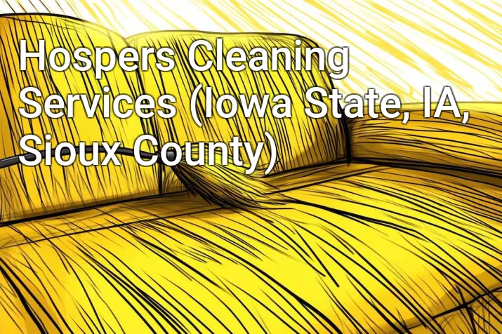 Hospers Cleaning Services (Iowa State, IA, Sioux County)