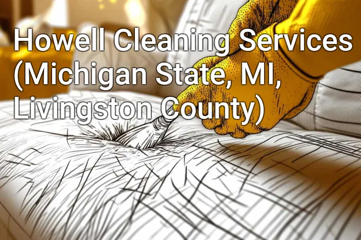 Howell Cleaning Services (Michigan State, MI, Livingston County)
