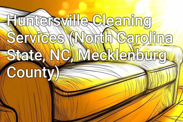 Huntersville Cleaning Services (North Carolina State, NC, Mecklenburg County)