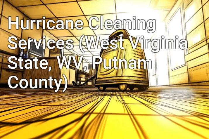 Hurricane Cleaning Services (West Virginia State, WV, Putnam County)
