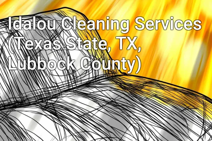 Idalou Cleaning Services (Texas State, TX, Lubbock County)