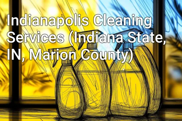 Indianapolis Cleaning Services (Indiana State, IN, Marion County)