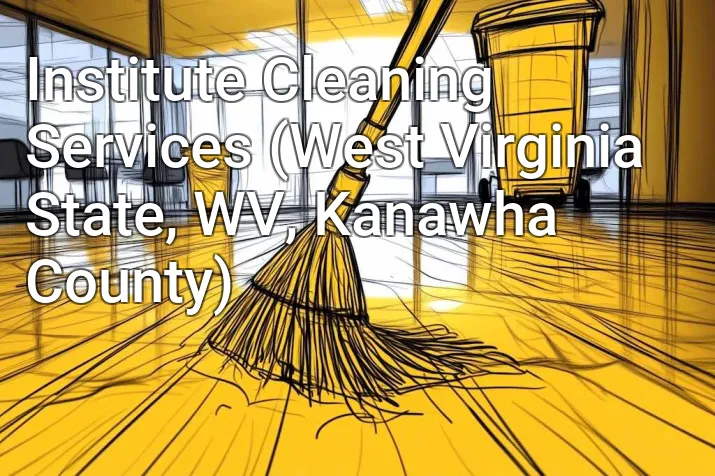 Institute Cleaning Services (West Virginia State, WV, Kanawha County)