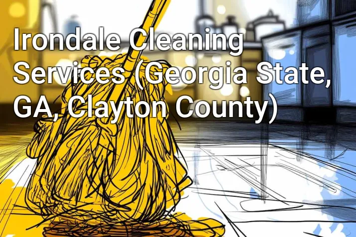 Irondale Cleaning Services (Georgia State, GA, Clayton County)