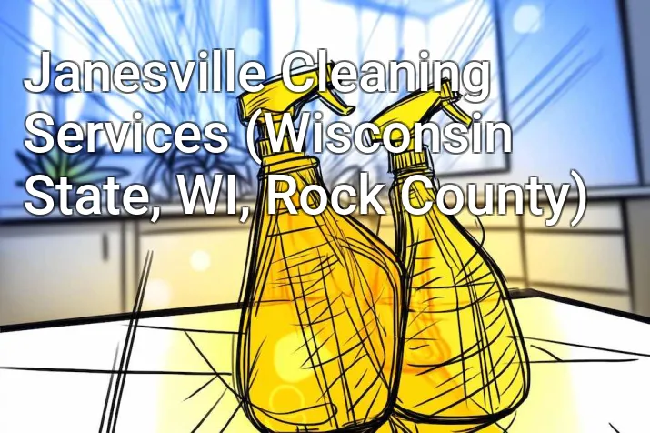 Janesville Cleaning Services (Wisconsin State, WI, Rock County)