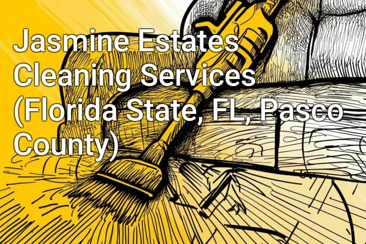 Jasmine Estates Cleaning Services (Florida State, FL, Pasco County)