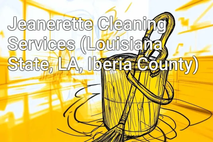 Jeanerette Cleaning Services (Louisiana State, LA, Iberia County)