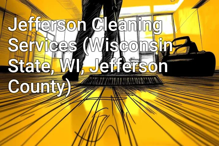 Jefferson Cleaning Services (Wisconsin State, WI, Jefferson County)