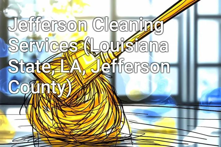 Jefferson Cleaning Services (Louisiana State, LA, Jefferson County)