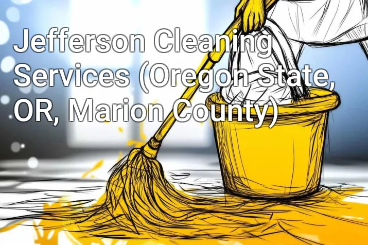 Jefferson Cleaning Services (Oregon State, OR, Marion County)