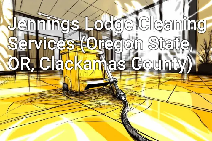 Jennings Lodge Cleaning Services (Oregon State, OR, Clackamas County)