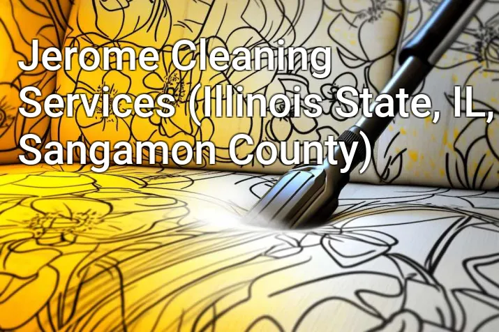 Jerome Cleaning Services (Illinois State, IL, Sangamon County)