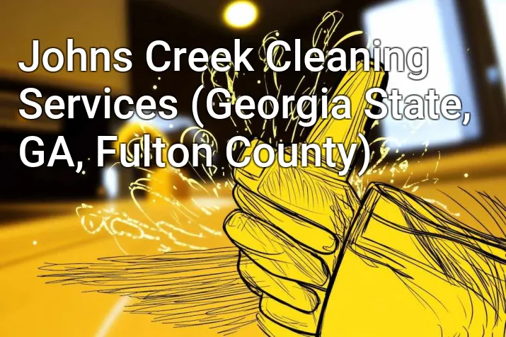 Johns Creek Cleaning Services (Georgia State, GA, Fulton County)