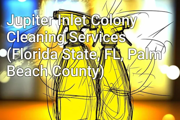 Jupiter Inlet Colony Cleaning Services (Florida State, FL, Palm Beach County)