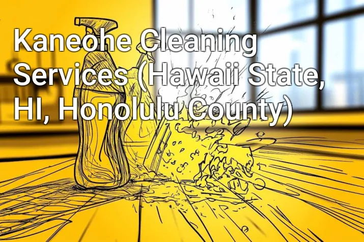 Kaneohe Cleaning Services (Hawaii State, HI, Honolulu County)