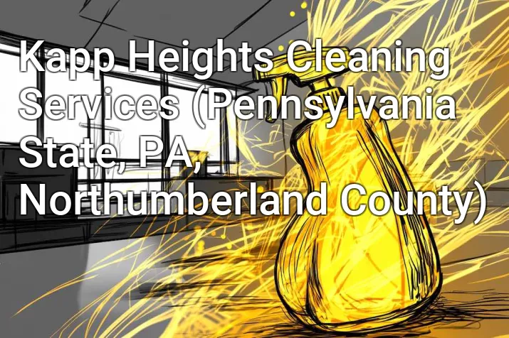 Kapp Heights Cleaning Services (Pennsylvania State, PA, Northumberland County)