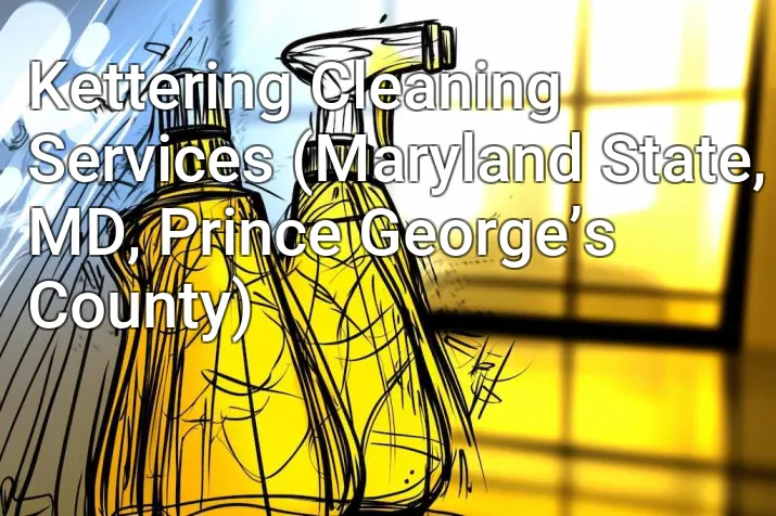 Kettering Cleaning Services (Maryland State, MD, Prince George’s County)