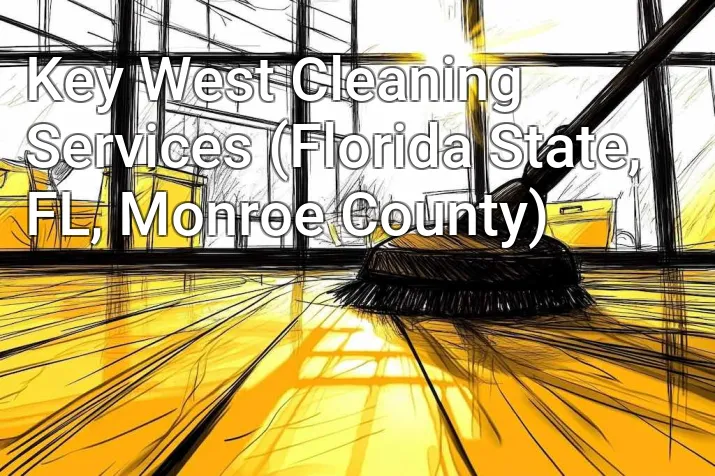 Key West Cleaning Services (Florida State, FL, Monroe County)