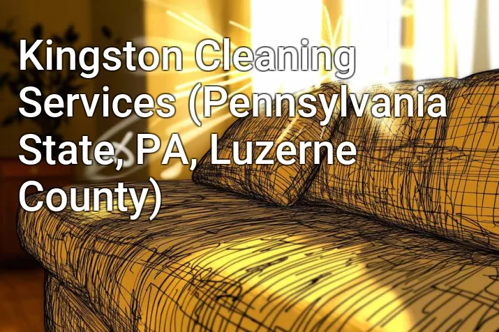 Kingston Cleaning Services (Pennsylvania State, PA, Luzerne County)