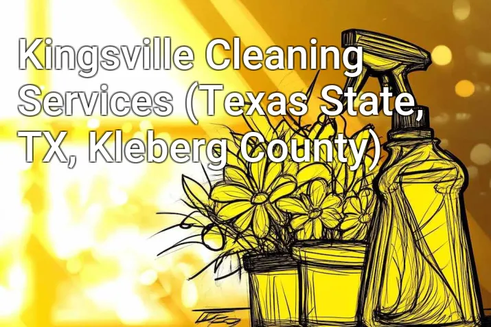 Kingsville Cleaning Services (Texas State, TX, Kleberg County)
