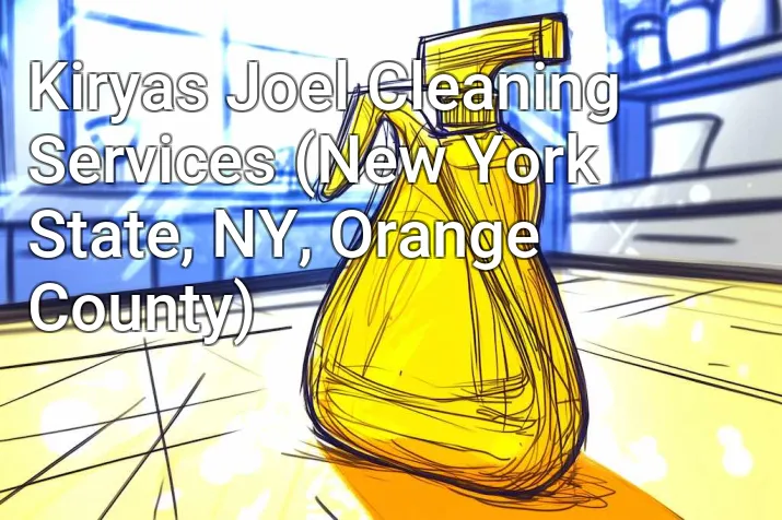 Kiryas Joel Cleaning Services (New York State, NY, Orange County)