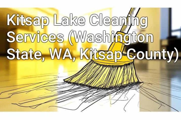 Kitsap Lake Cleaning Services (Washington State, WA, Kitsap County)