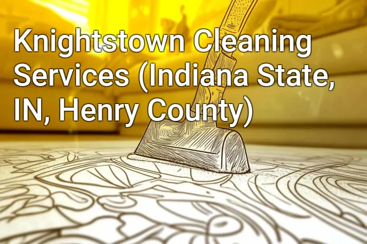 Knightstown Cleaning Services (Indiana State, IN, Henry County)