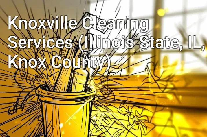 Knoxville Cleaning Services (Illinois State, IL, Knox County)