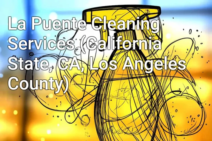 La Puente Cleaning Services (California State, CA, Los Angeles County)