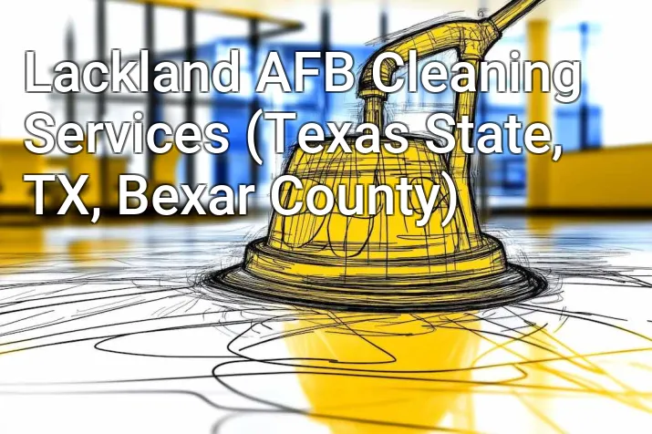 Lackland AFB Cleaning Services (Texas State, TX, Bexar County)