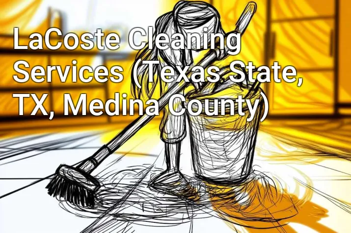 LaCoste Cleaning Services (Texas State, TX, Medina County)