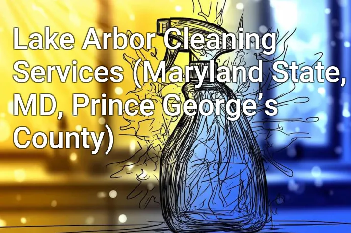 Lake Arbor Cleaning Services (Maryland State, MD, Prince George’s County)