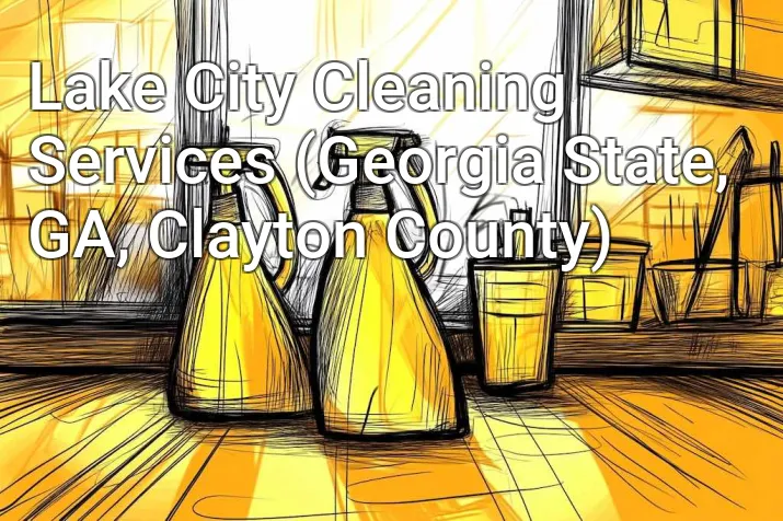 Lake City Cleaning Services (Georgia State, GA, Clayton County)