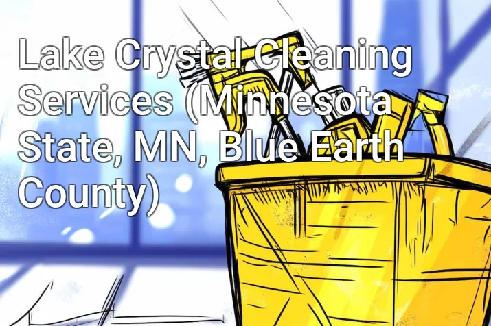 Lake Crystal Cleaning Services (Minnesota State, MN, Blue Earth County)