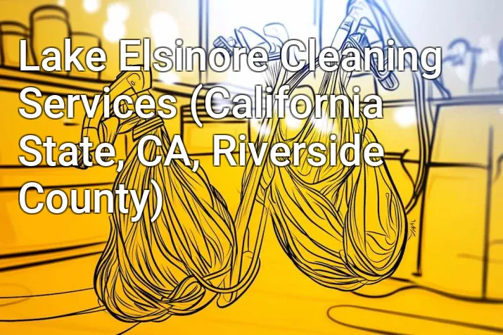 Lake Elsinore Cleaning Services (California State, CA, Riverside County)