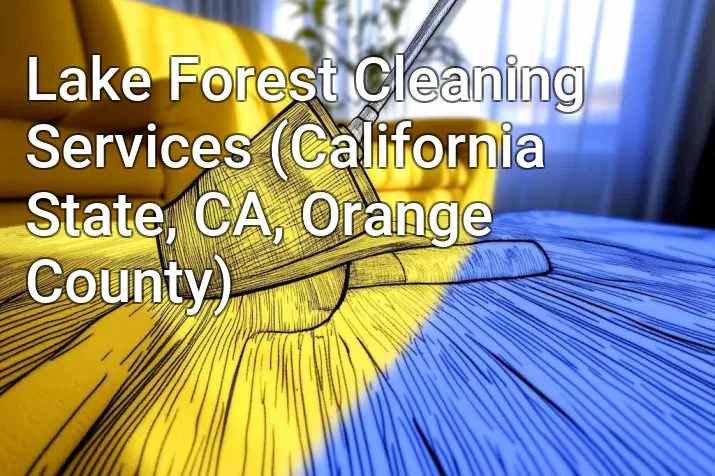 Lake Forest Cleaning Services (California State, CA, Orange County)